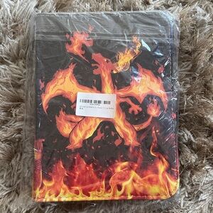 Flame Design Kids Trading Card Binder
